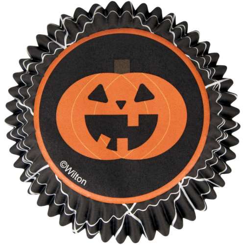 Jack O'Lantern Cupcake Papers - Click Image to Close